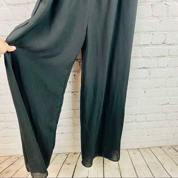 Gianni Bini Lillian Black Off Shoulder Jumpsuit - Picture 3 of 8